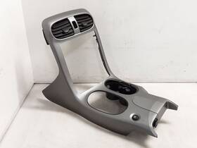 131.gm1z06 Chevrolet Chevy Corvette C6 Silver Radio Surround Dash Console Trim 2005-2007 137737