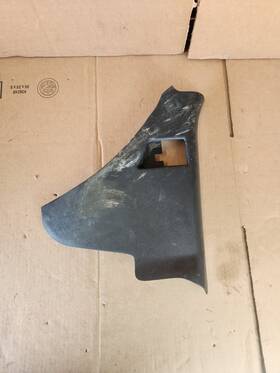 15104256 Chevrolet Chevy Express Savana Interior Toe Kick With Hood Release Opening Trim Left