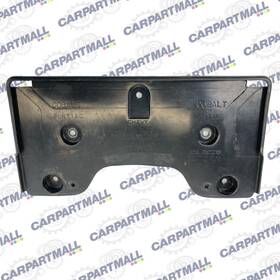 15253233 Chevrolet 00-05 Cavalier Front Bumper License Plate Base Bracket Oem