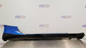 189.gm1u18 Chevrolet 18 Chevy Camaro Zl1 Coupe Rocker Panel Moulding Side Skirt Right Passenger Blue