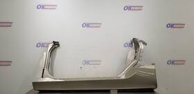 189.gm1y01 Chevrolet 01 Chevy Corvette C5 Rocker Panel Molding Side Skirt Left Driver Pewter