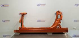Chevrolet 189.gm1z07 07 Chevy Corvette C6 Coupe Rocker Panel Molding Side Skirt Left Driver