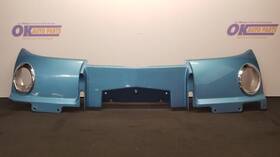 195.gm1z67 Chevrolet 63-67 Chevy Corvette Oem Tail Finish Panel Blue