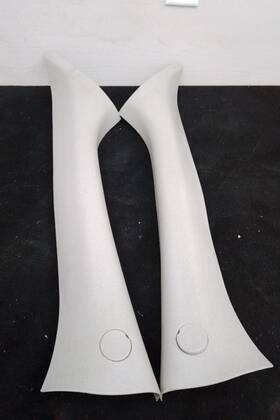22694244 Chevrolet 229600 05-10 Cobalt Left Right A-pillar Garnish Cover Panel Pair #22694244
