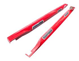 302217128 Chevrolet 08-10 Chevy Hhr Ss Side Skirts Pair Rocker Mouldings Oem Victory Red 09 10