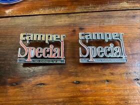 331566 Chevrolet 73-80 Chevy / Gmc Square Body Camper Specail Fender Emblem 10 000 Gvw C30 K30
