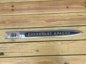 3753098 Chevrolet 1959 Chevy Apache 31 Truck Right Side Of Fender Molding Rh Oem