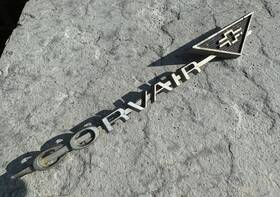 3821789 Chevrolet Inch Corvair Badge/ Emblem/ Logo Script #3821789 1960-1964 Oe Genuine