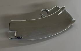 3966601 Chevrolet 1969-1976 Chevy Corvette C3 Left Upper Corner Windshield Chrome Trim