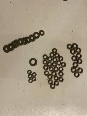 4114980 Chevrolet 1941 1947 1948 Chevy Stylemaster Screws Hardware Original Nuts Bolts