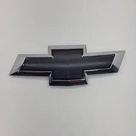 84046096 Chevrolet Chevy Emblem 2018-2021 Black/chrome Genuine Gm Blk