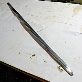 T-36593 Chevrolet 1941 Chevy 2 Door Sedan Left Rear Quarter Stainless Trim Nice Straight E