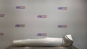 189.gm8s05 Chevrolet Truck 05 Chevy Ssr Rocker Panel Molding Side Skirt Left Driver Silver
