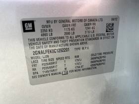 198-00744l Chevrolet Truck Driver Left Center Pillar Fits 10-17 Equinox 104568354