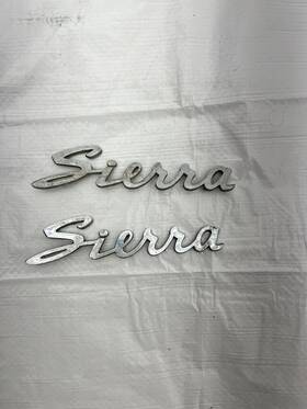1834228 Chrysler 1957 1958 Dodge Sierra Wagon Emblem Mopar Rear Quarter Panel Trim Molding