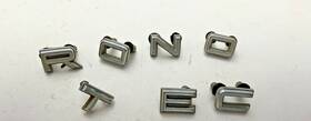 2840622 Chrysler 1968 Dodge Coronet Quarter Panel Letter Emblems Mopar Rear Badges Ornament
