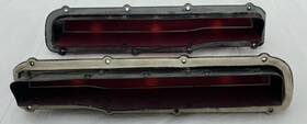 2930636 Chrysler 1969-70 Dodge Charger Taillights Tail Lights Mopar Brake Lamps Housing Lens Pair