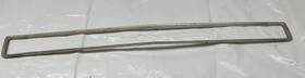 2933564 Chrysler 1969 Mopar B Body Trunk Molding Plymouth Deck Lid Aluminum Trim Moulding Panel