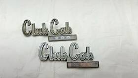 3731048 Chrysler 1972-1978 Dodge Truck Club Cab Fender Emblem 200 Pickup Ornament Trim Badge Pair