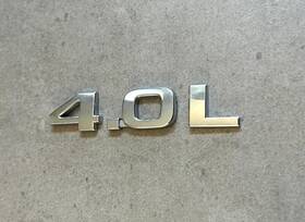 55157216ab Chrysler Genuine Mopar 07-11 Chrome 4.0l Emblem Badge Oem 4.0 L Dodge