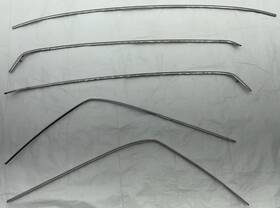 9879401 Chrysler 73-77 Chevelle Moldings Roof Quarter Panel Window Channel Vinyl Top Rain Gutter
