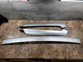 A1936700187 Chrysler 04-08 Crossfire Windshield Molding Trim Pillar 3 Piece Set Silver Oem