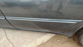 Chrysler Xf58abeaa 99-04 300m Driver Left Rear Moulding From Door Back Trim Strip Blue Pbq