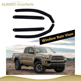 Cl103537ts21 Classic-autoparts For Toyota Tacoma Double Cab 2005-2015 Wind Sun Rain Vent Shade Window Visor