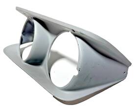 331817lh Corvette 1968-1982 Chevy C3 Headlight Bezel Trim Gray Left Side Oem