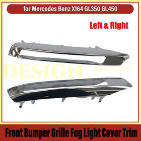 1648847422 Design-auto-parts For Mercedes-benz X164 Gl320 2007-09 Fog Light Grill Trim Cover Left Right 2pcs