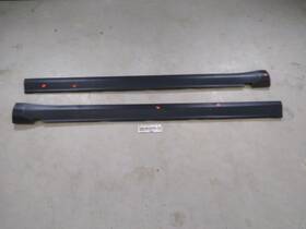 186.ch2r08 Dodge Charger Pair Of Left And Right Rocker Panel Side Skirts Black Pearl 06-10