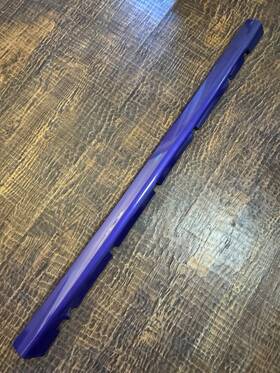 1lp86trmad Dodge Oem 2011-2022 Charger Left Driver Side Rocker Molding Skirt Panel Plum Purple