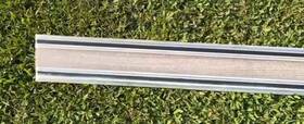 4205729 Dodge 75-80 Truck D100 Lh Driver Side Door Lower Molding Trim Ramcharger