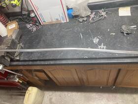 75676 Dodge 1970 Rt Challenger Original Front Hood Peak Molding Part