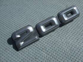 8494196 Dodge 1970s Truck Pickup Fender 200 Emblem Original