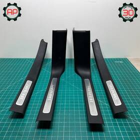 Dodge P6wc731x7aa 19-24 Ram 1500 Crew Cab Front And Rear Door Sill Scuff Trim Plate Set Oem