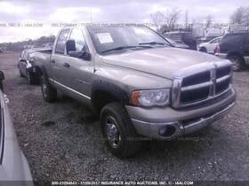 113.ch8n04 Dodge Truck Tdodr2500 2004 Fender Moulding 2325401-1