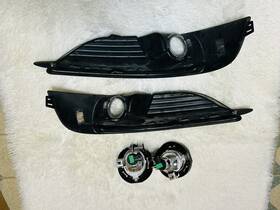 14914521 Evan-fischer Fog Light Trims And Lights For 2011-2014 Chrysler 200 Left Right Set Of 2