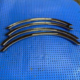 1w1j-16038-aa Factory/oem Set Of Ford Made Chrome Fender Flares Trim Molding 03-11 Lincoln Town Car