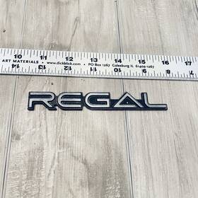 16502998 Factory Oem Oe Original Genuine Buick Gm 90s Regal Chrome 4-inch Body Emblem Ornament Abs Plastic Badge 16502998 Factory Oem Oe Original Genuine Buick Gm 90s Regal Chrome 4-inch Body Emblem Ornament Abs Plastic Badge