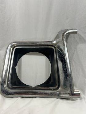 P-339973 Factory/oem 73-78 Chevy Squarebody C/k10-30 K5 Blazer Suburb Lh Headlight Bezel Metal 1
