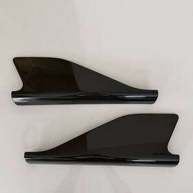 85899800 Ferrari 85900200 458 Speciale Carbon Fiber Side Fins 100% Oem Original