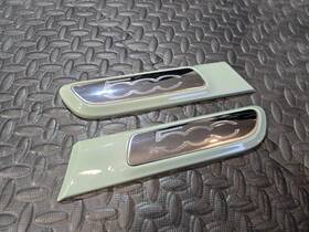 1rz68kr1 Fiat 12-17 500 Rear Passenger And Driver Quarter Exterior Door Lower Molding Trim