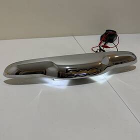 68070066a Fiat 2012-2017 500 Rear Trunk Chrome Molding Latch Handle Trim Oem