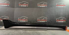 6kf74rxcaa Fiat 17-20 124 Spider Passenger Rocker Panel Trim Side Skirt Moulding Cladding Black