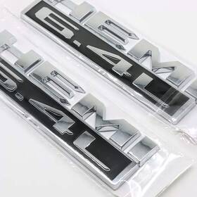 68358557aa Fits For Dodge Models 2pc Chrome Side Fender Emblem Ram 1500 2500 3500 Hemi 6.4 L Badge