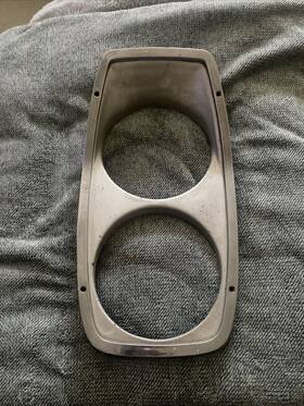 C5ab-13052 Fomoco 1965 Ford Galaxie Headlight Bezels Eyebrow Trim Molding Fender Headlamp Light C5ab-13052 Fomoco 1965 Ford Galaxie Headlight Bezels Eyebrow Trim Molding Fender Headlamp Light