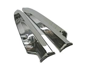 Ba-16188-a Fomoco Ford Used 52 Crestline Customline Front Fender Moldings Pair
