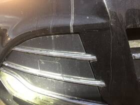 104-02424cr Ford Passenger Grille Lower Se Gloss Black And Chrome Trim Fits 14-16 Escape 843994