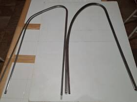 11a-7020937 Ford 1946-1948 Mercury 2 Door Sedan Window Trim Mouldings Eight Deluxe